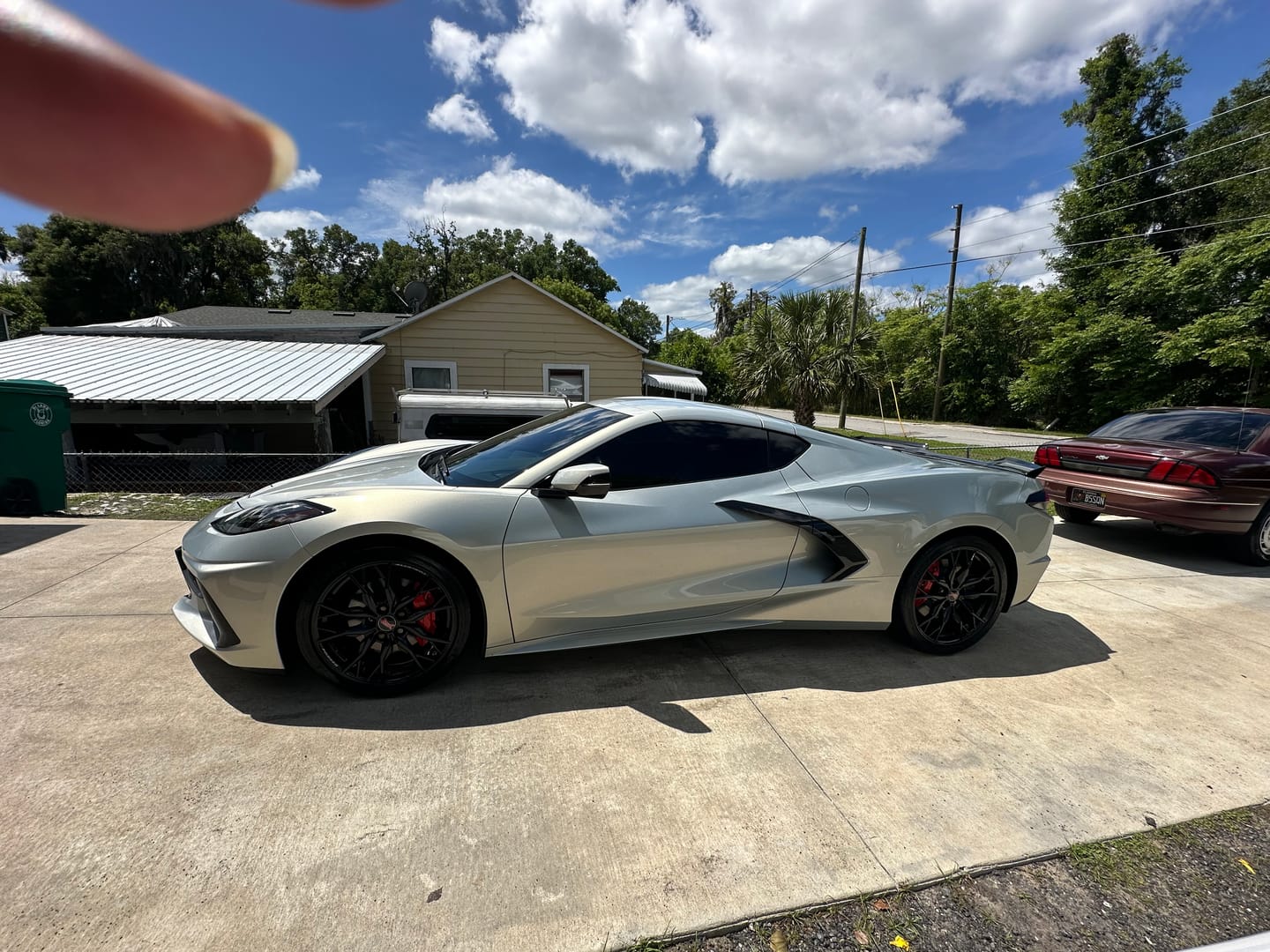 Customer photo review of Z06 Visible Package Corvette C8 Stingray Rear Spoiler