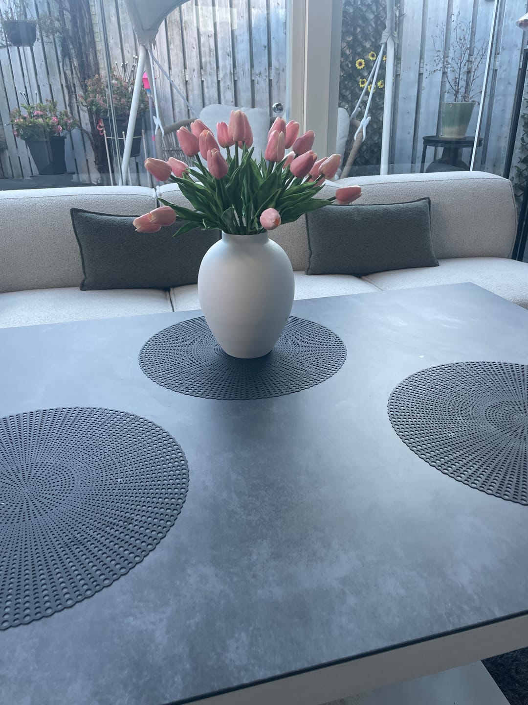 Customer photo review of Tulpen Boeket - Roze (25 stengels)