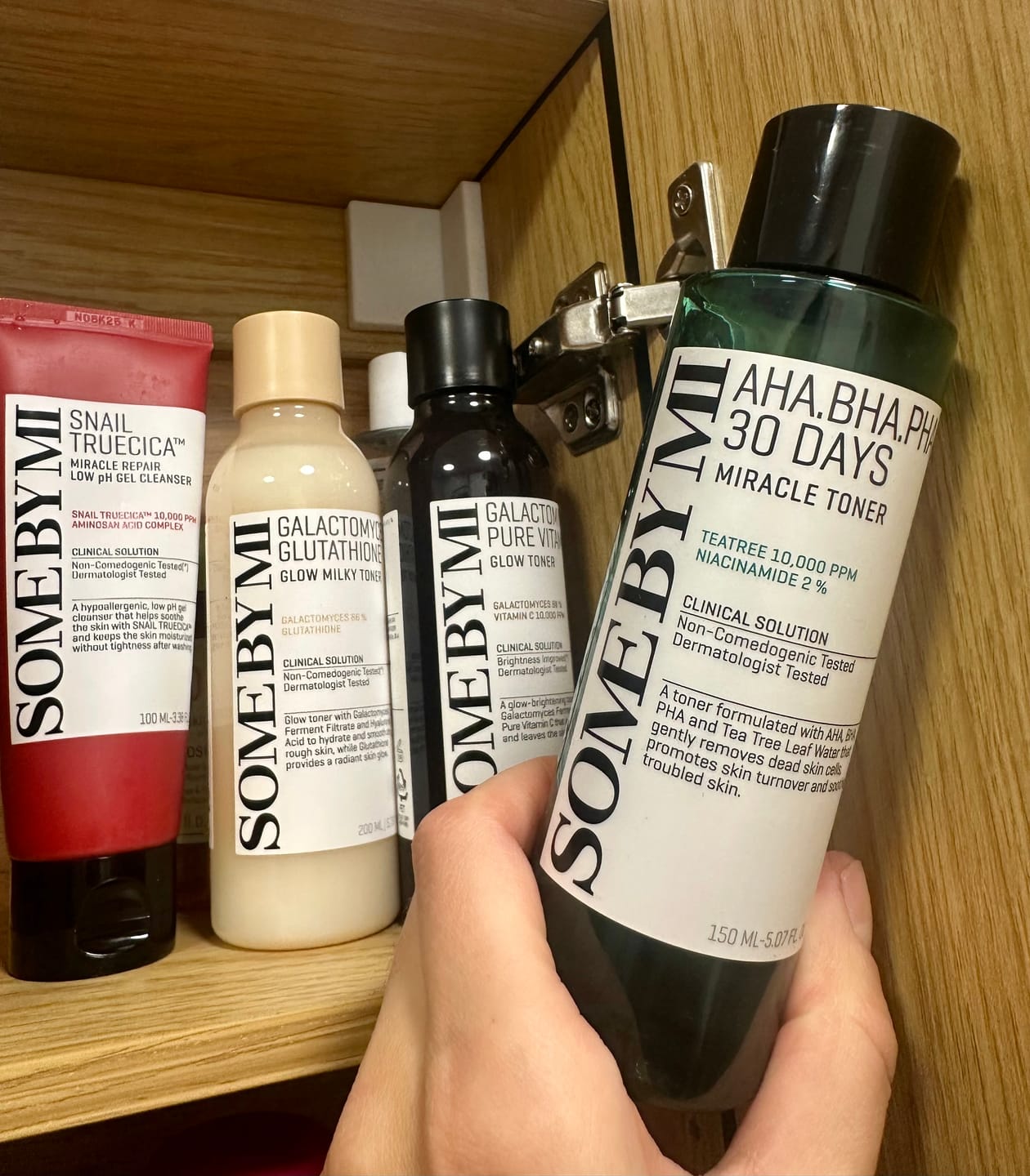 Customer photo review of Attīrošs toniks sejai Some By Mi AHA-BHA-PHA 30 Days Miracle Toner