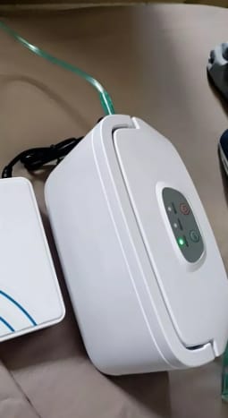 Customer photo review of VARON 3L/min Portable Oxygen Concentrator VL-2