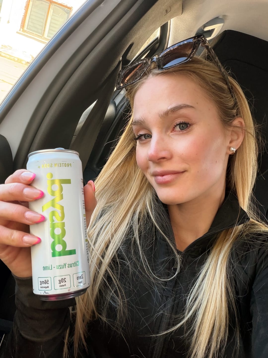 Customer photo review of Protein Soda +