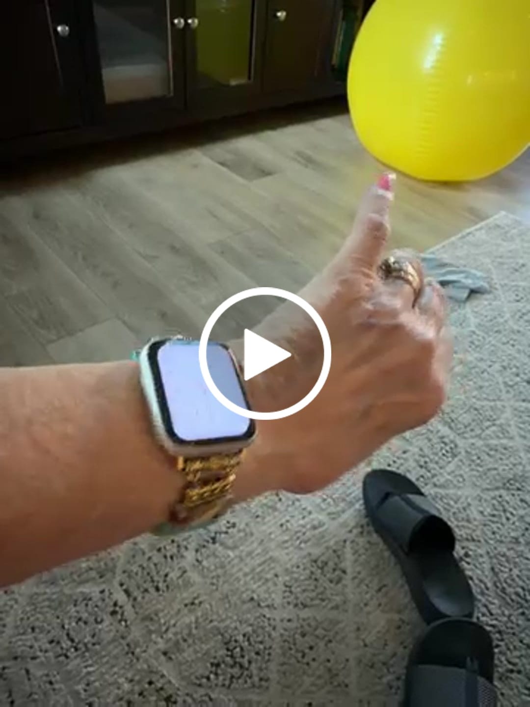 Customer video review of Chic Chakra Stretch Apple Watch Strap