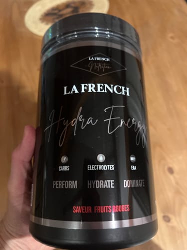 Customer photo review of HYDRA ENERGY - Intra Workout