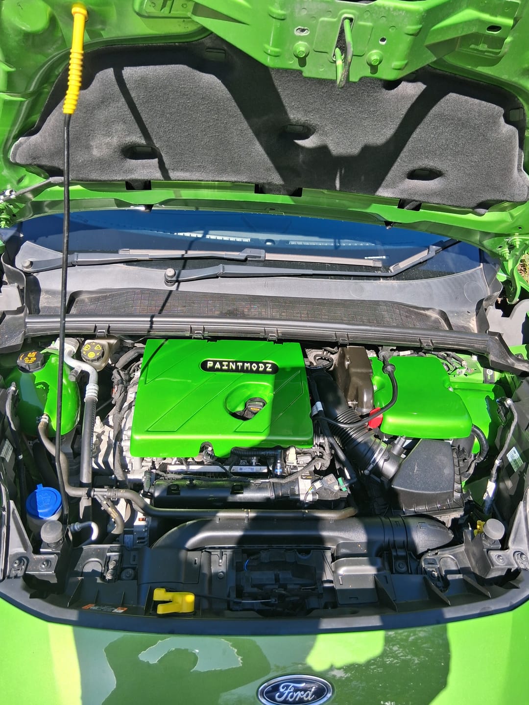 Customer photo review of Proform Small Engine Bay Dress Up Kit Bundle - Mk8/8.5 Fiesta ST & Mk2 Puma ST (Painted Finishes)