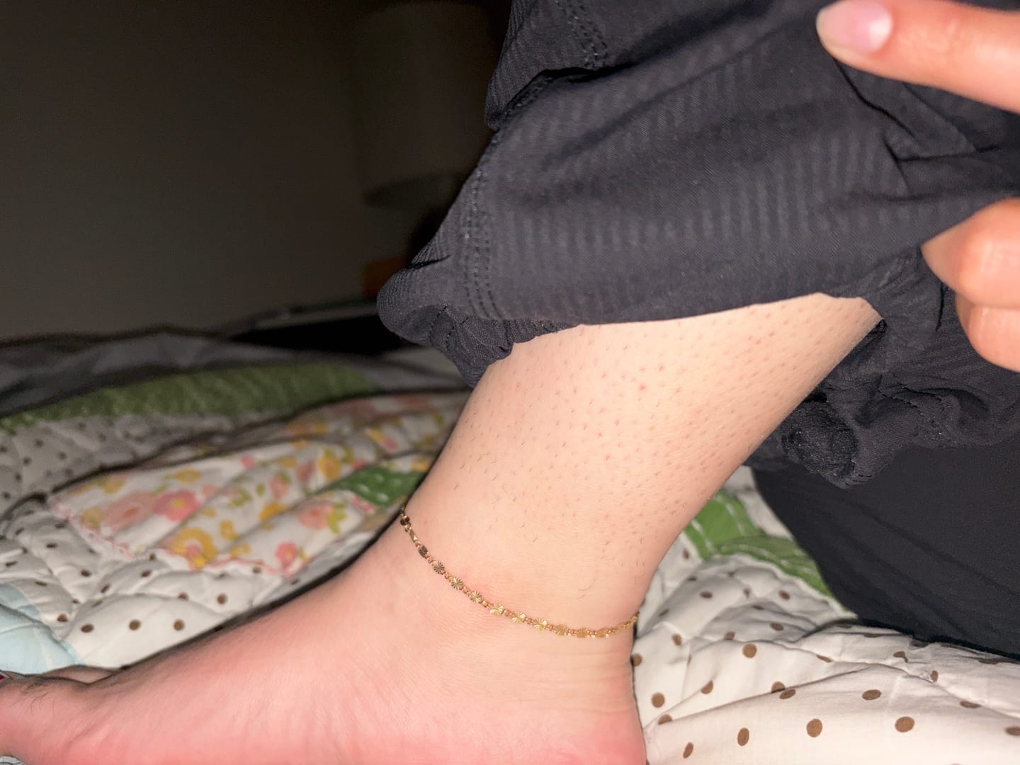 Customer photo review of ANKLETS | GOLD FILLED | PERMANENT JEWELRY