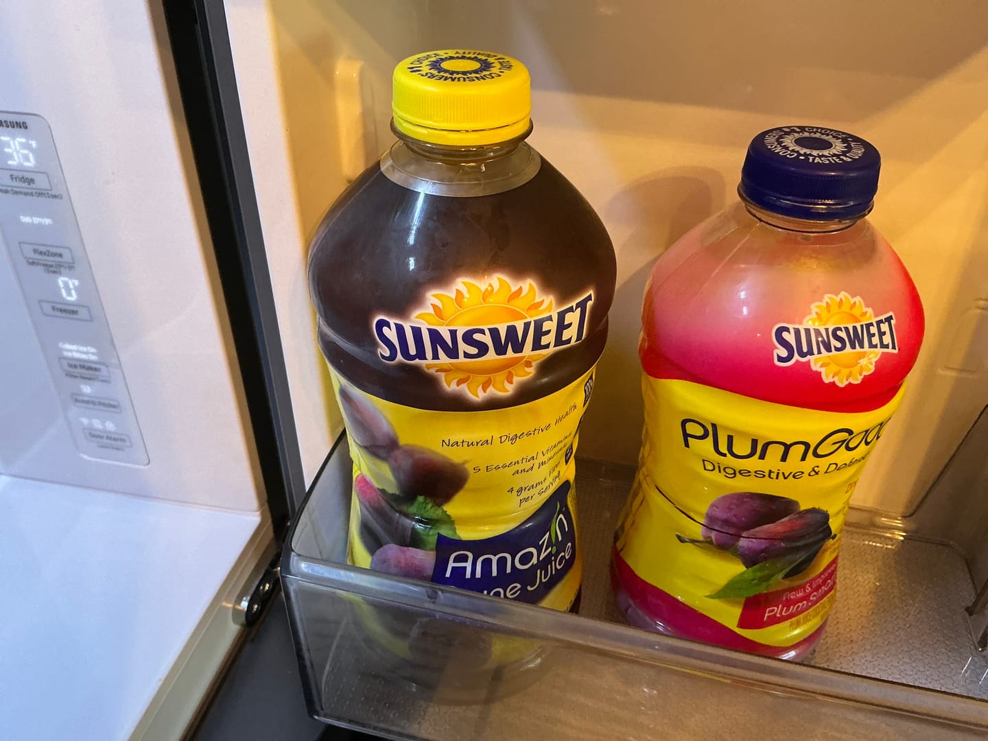 Customer photo review of Sunsweet PlumGood Plum Juice Cocktail from Concentrate 48 fl oz - 6 Pack