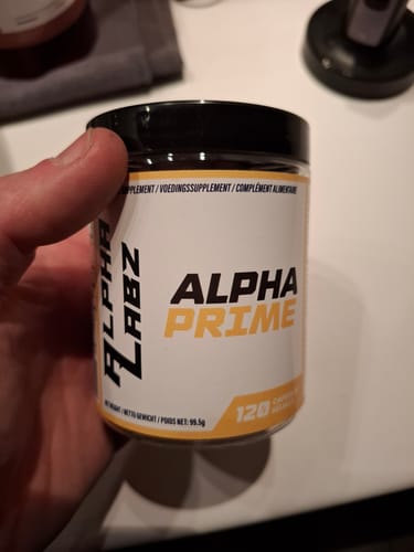 Customer photo review of Alpha Labz - Alpha Prime