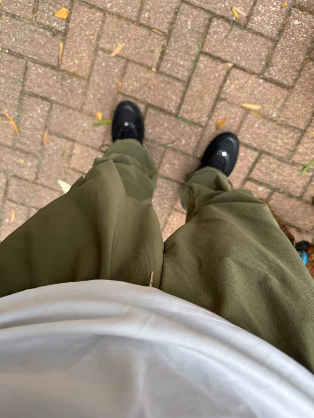 Customer photo review of 冰感A+級防曬透氣側袋二種穿法降落傘工裝冰鋒褲