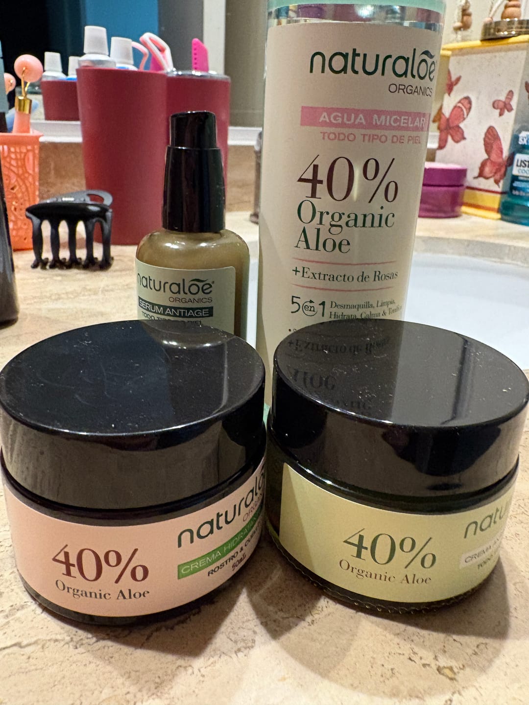 Customer photo review of Set Rutina Completa Cuidado de la Piel