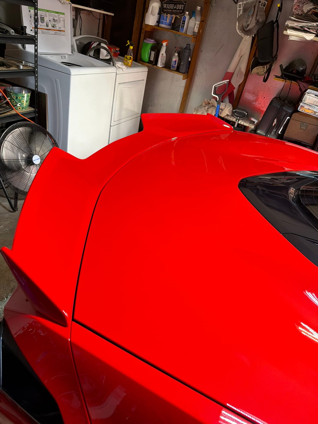 Customer photo review of Z06 Visible Package Corvette C8 Stingray Rear Spoiler
