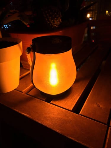 Customer photo review of HavenLight Solarlampe