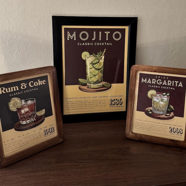 Customer photo review of Mojito - Classic Cocktail Poster