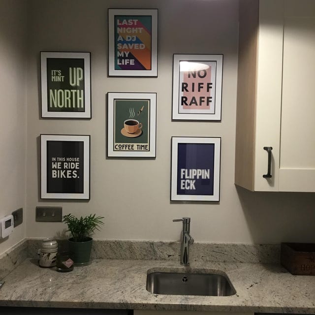 Customer photo review of Coffee Time - Vintage Coffee Poster