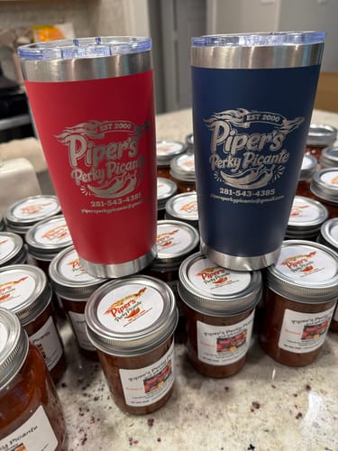 Customer photo review of (6 Pieces) Laser Engraved Tumbler | 20 oz