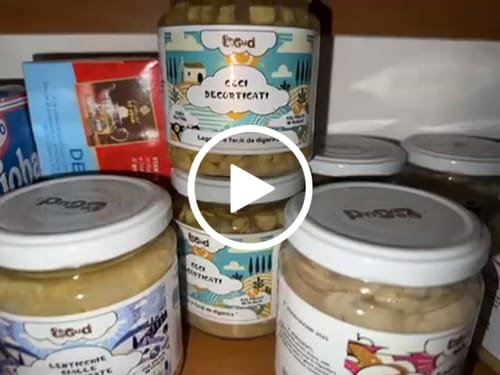 Customer video review of 10 Vasi di Legumi Decorticati Cotti a Vapore da 300 gr