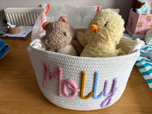 Customer photo review of Basket Size