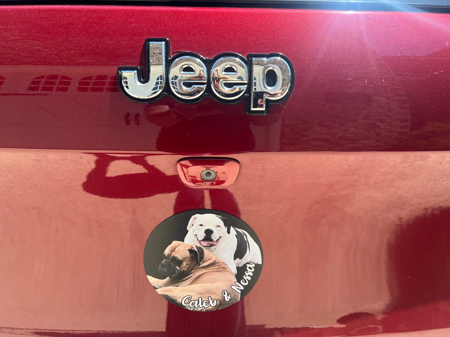Customer photo review of Your photo - Personalized Car Magnet