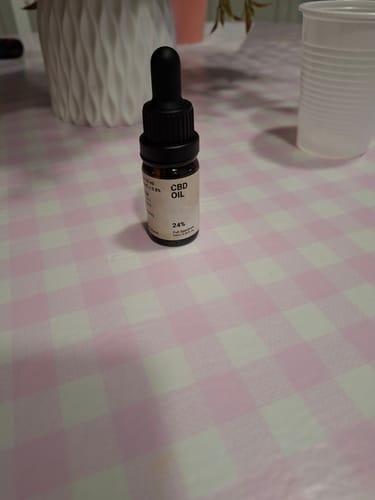 Customer photo review of Olio CBD 24% Full Spectrum
