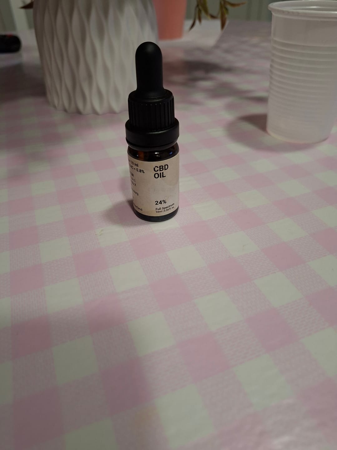 Customer photo review of Olio CBD 24% Full Spectrum