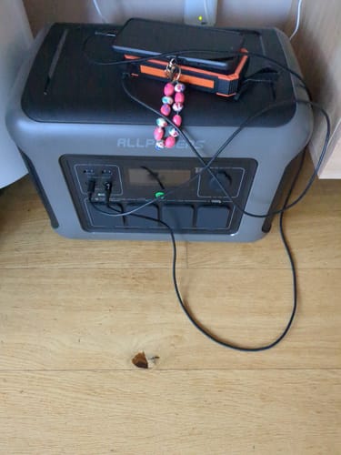 Customer photo review of ALLPOWERS R1500 Lite Tragbare  Powerstation | 1600W 1056Wh