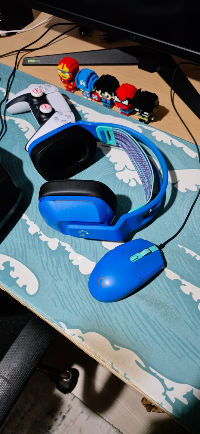 Customer photo review of Wicked Cushions FreeZe Soğutma Jelli Kulaklık Pedleri - Logitech G733