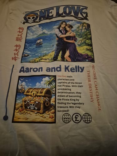 Customer photo review of ONE LOVE - custom made (upload)