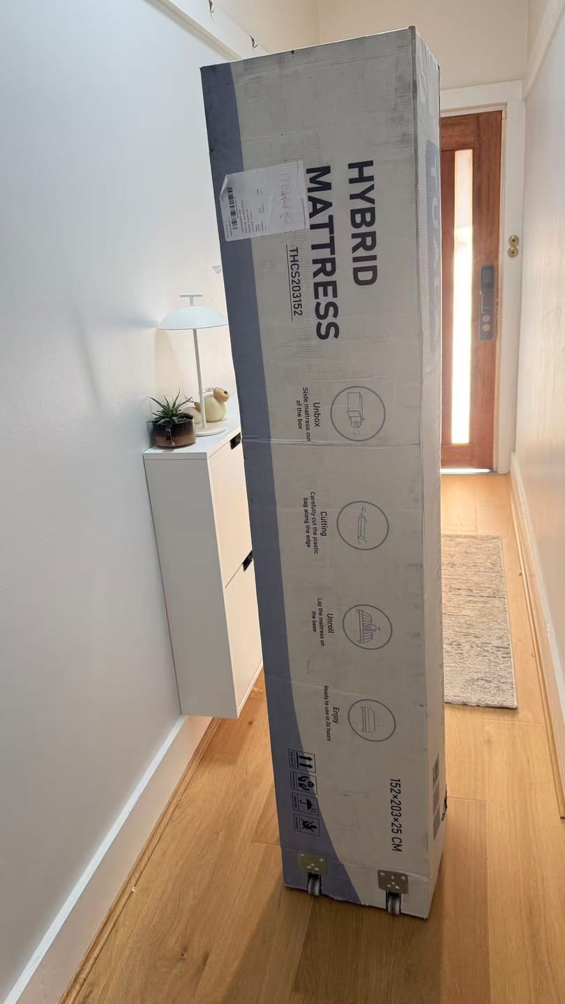 Customer photo review of Rua Hybrid Premium Mattress