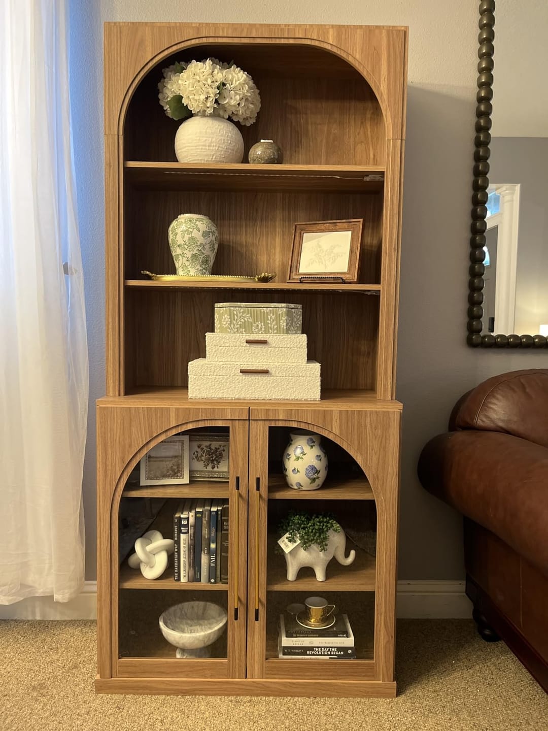 Customer photo review of Jagger 72" Tall 6-Tier Bookcase