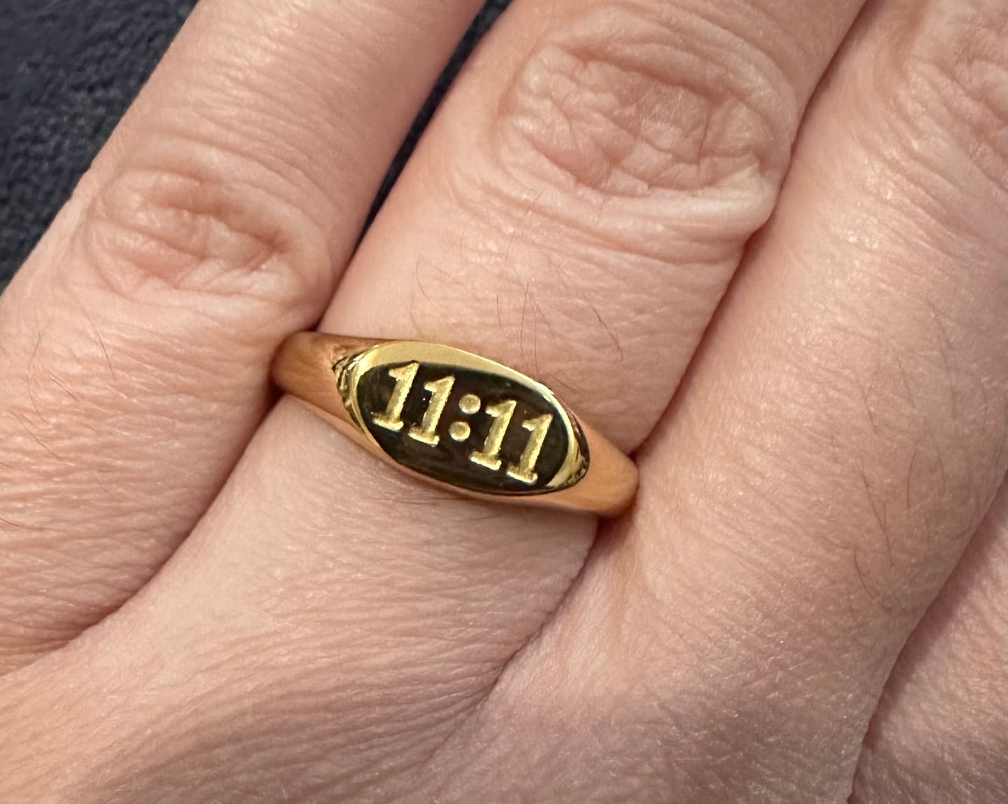 Customer photo review of Anillo 11:11