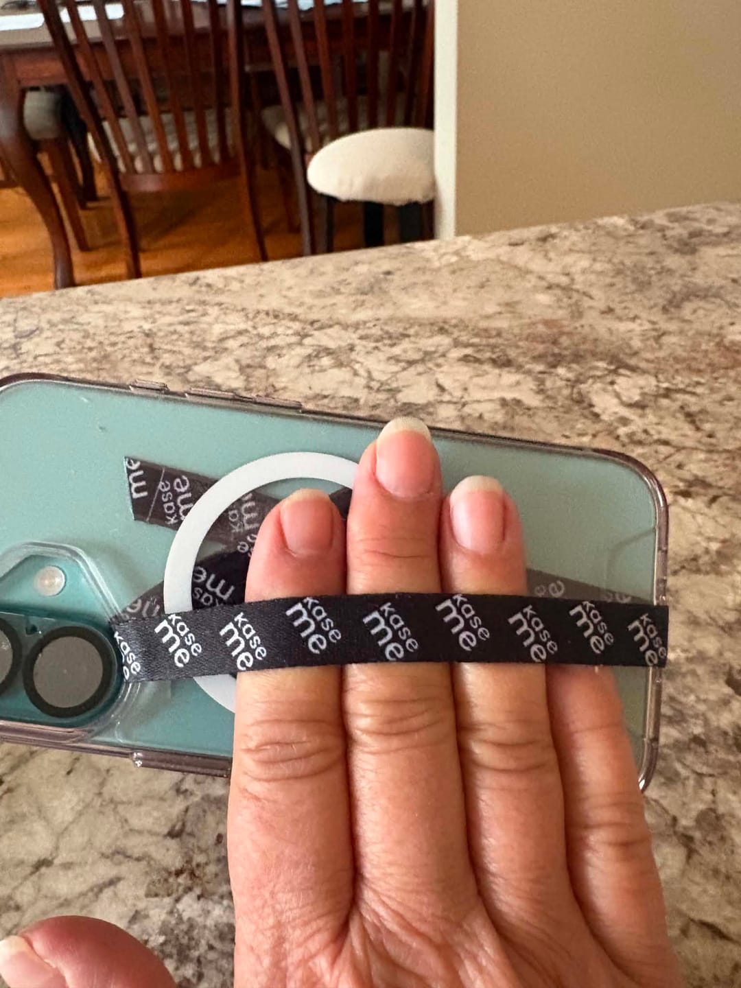 Customer photo review of Phone Loop Black