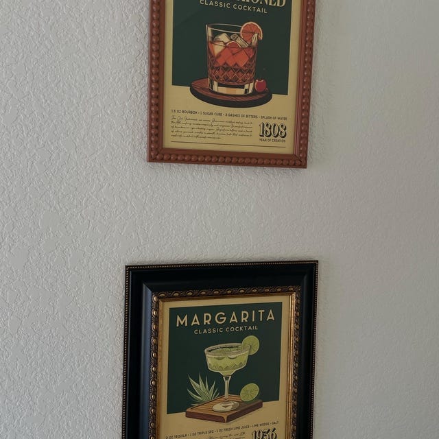 Customer photo review of Old Fashioned - Classic Cocktail Poster