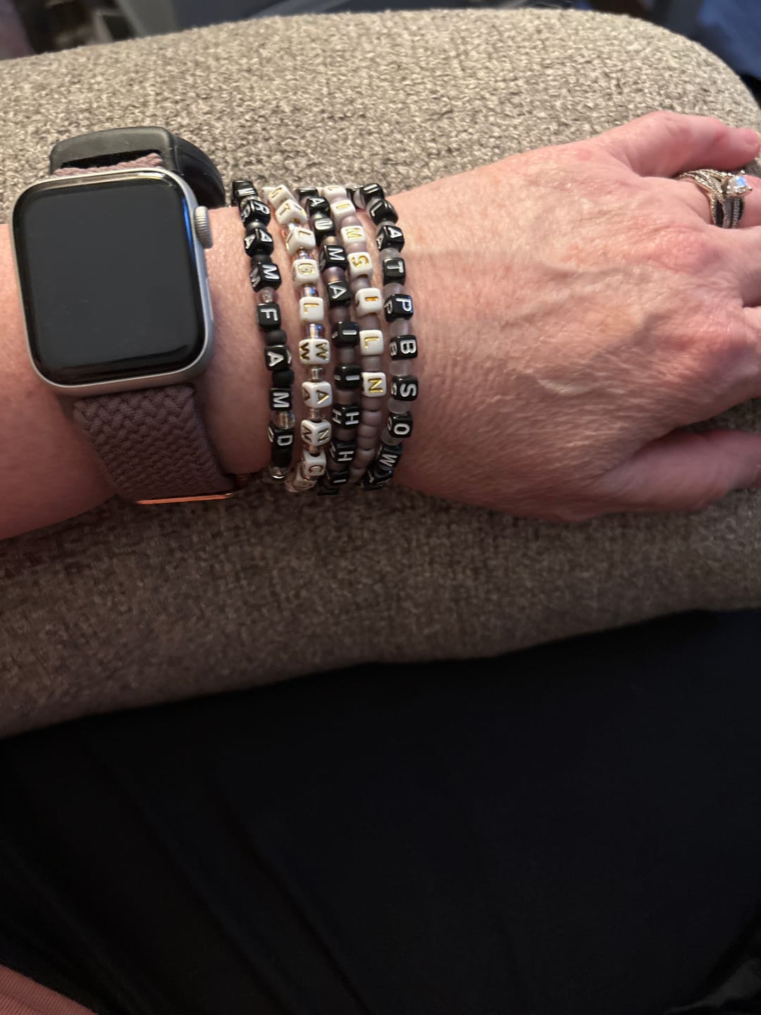 Customer photo review of Verselets® Monthly Subscription – FREE US SHIPPING