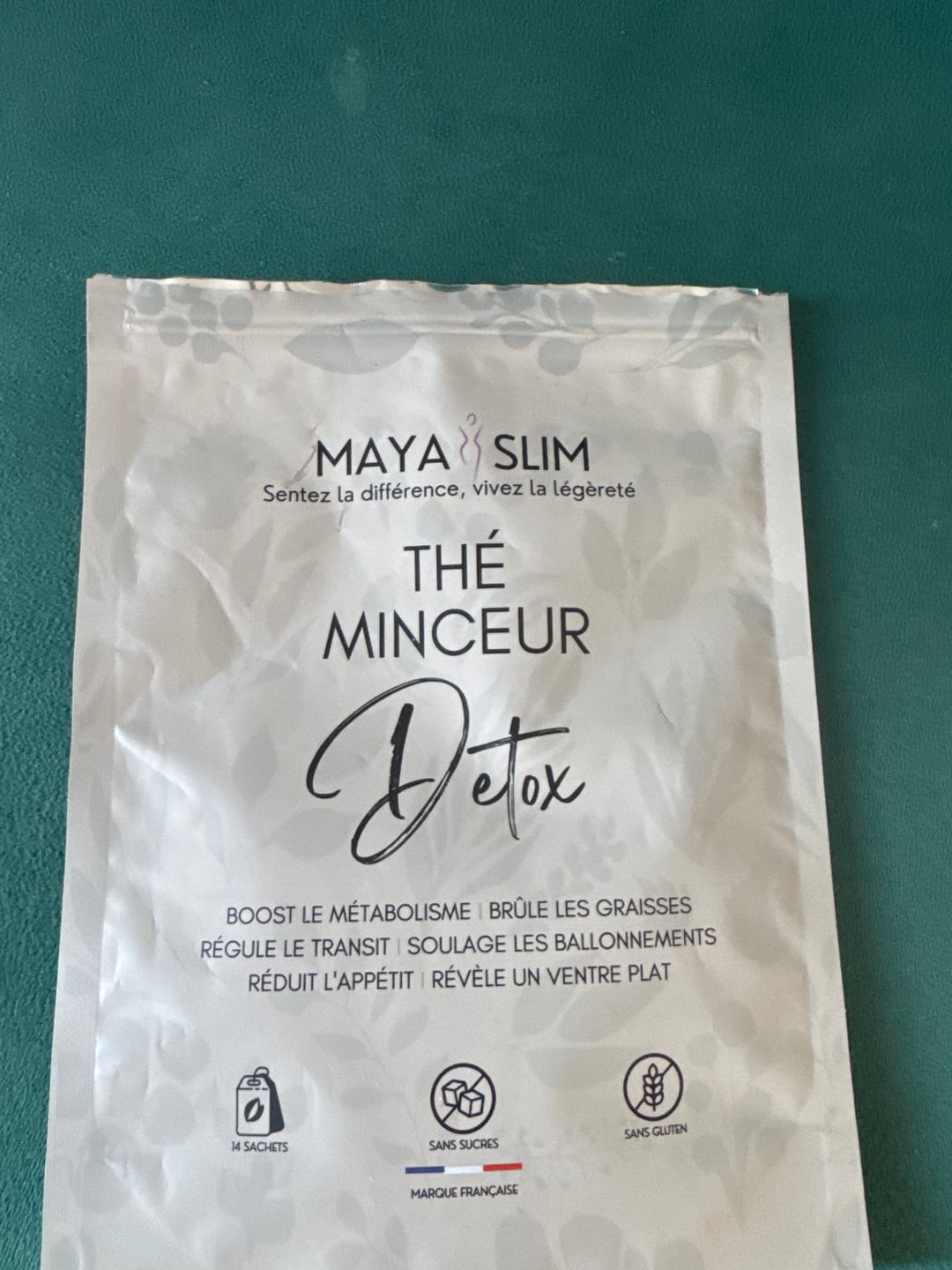 Customer photo review of Thé Minceur Detox