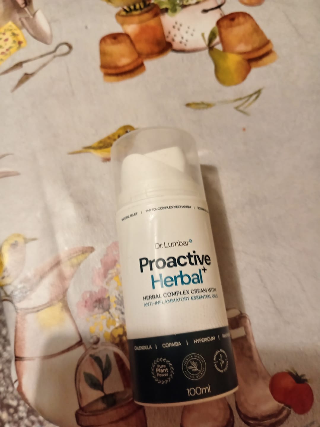 Customer photo review of Proactive Herbal+ Speciális Gyógynövény Krém Izmokra, Ízületekre, Talpi Bőnyére