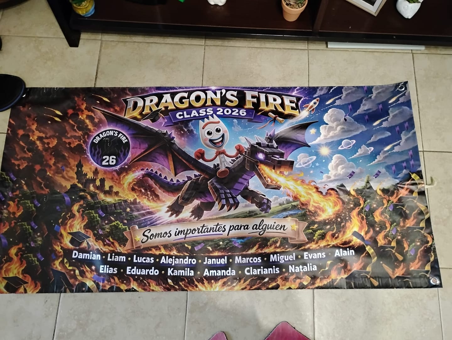 Customer photo review of Banner Full Color