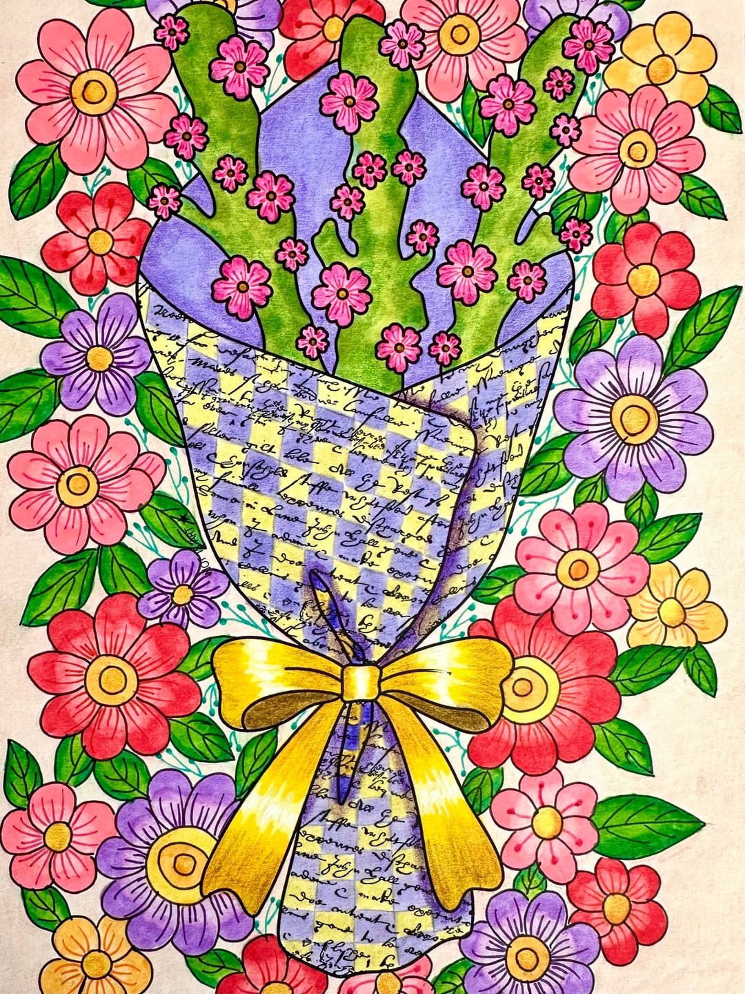 Customer photo review of TAROT PARA COLOREAR: Tomo II - Arcanos menores