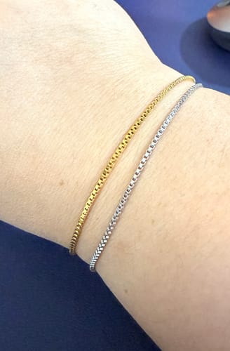 Customer photo review of Taylor Minimal Bracelet