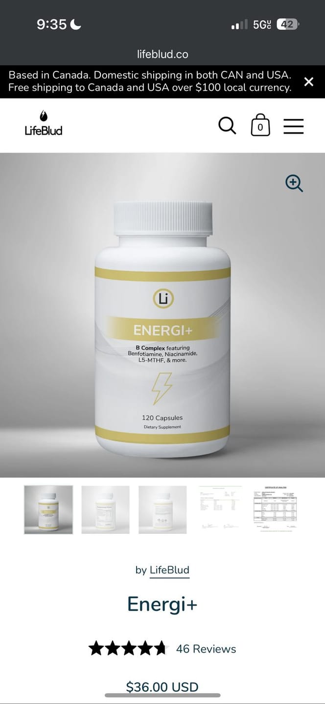 Customer photo review of Energi+