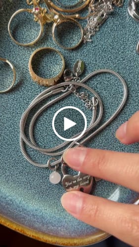 Customer video review of The Way To My Heart Charm Necklace
