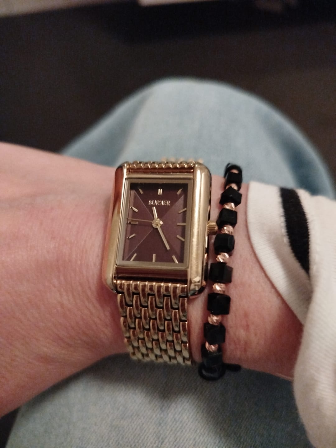 Customer photo review of Olivia Gold Brown