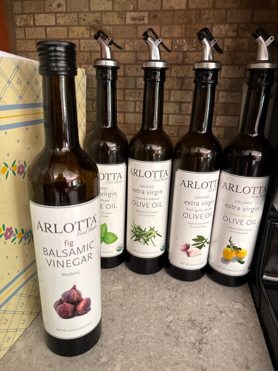 Customer photo review of Premium Fig Balsamic Vinegar