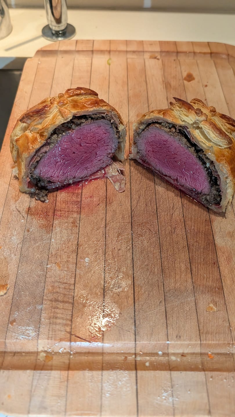 Customer photo review of USDA Prime Filet Mignon Steak