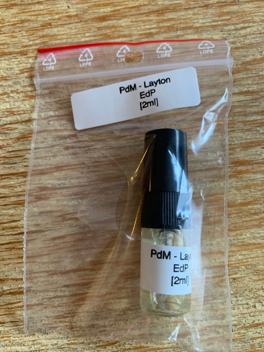 Customer photo review of Parfums de Marly - Layton Probe