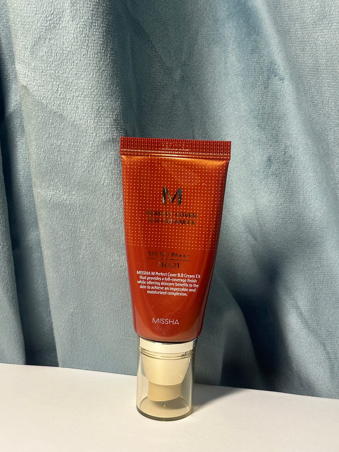 Customer photo review of BB-krēms Missha M Perfect Cover BB Cream SPF 42 PA+++
