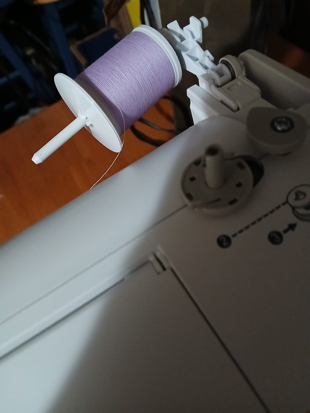 Customer photo review of Spool Cap (Large), Brother #130012053