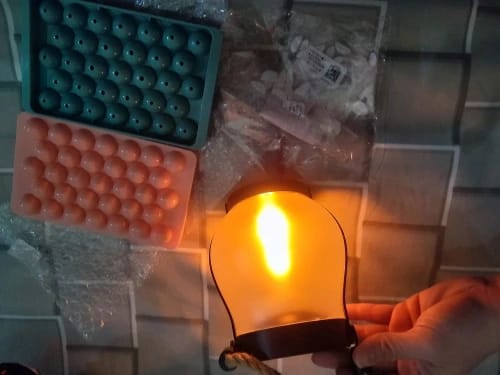 Customer photo review of HavenLight Solarlampe
