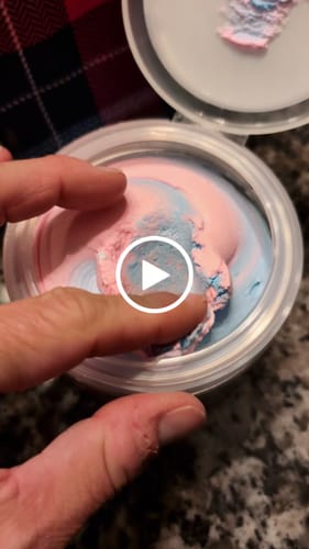 Customer video review of Clown Blood Whipped Soap