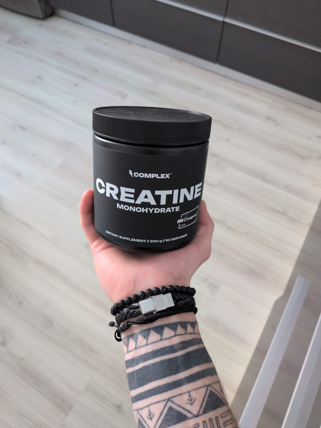 Customer photo review of Creatine Monohydrate