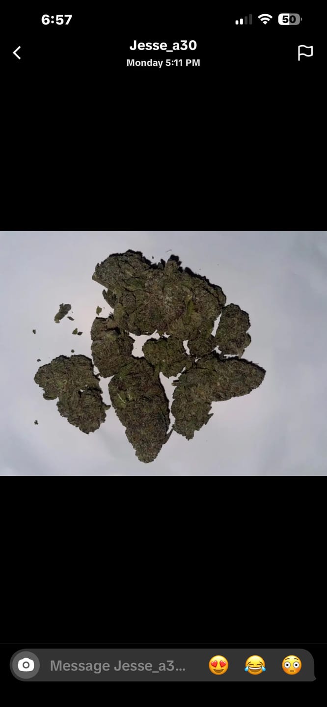 Customer photo review of Pink Runtz Exotic THCA