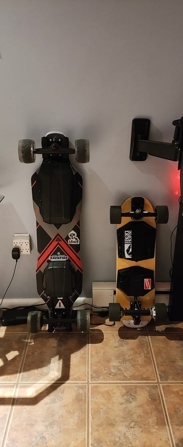 Customer photo review of Backfire Front Light for Electric Longboard -Gen II
